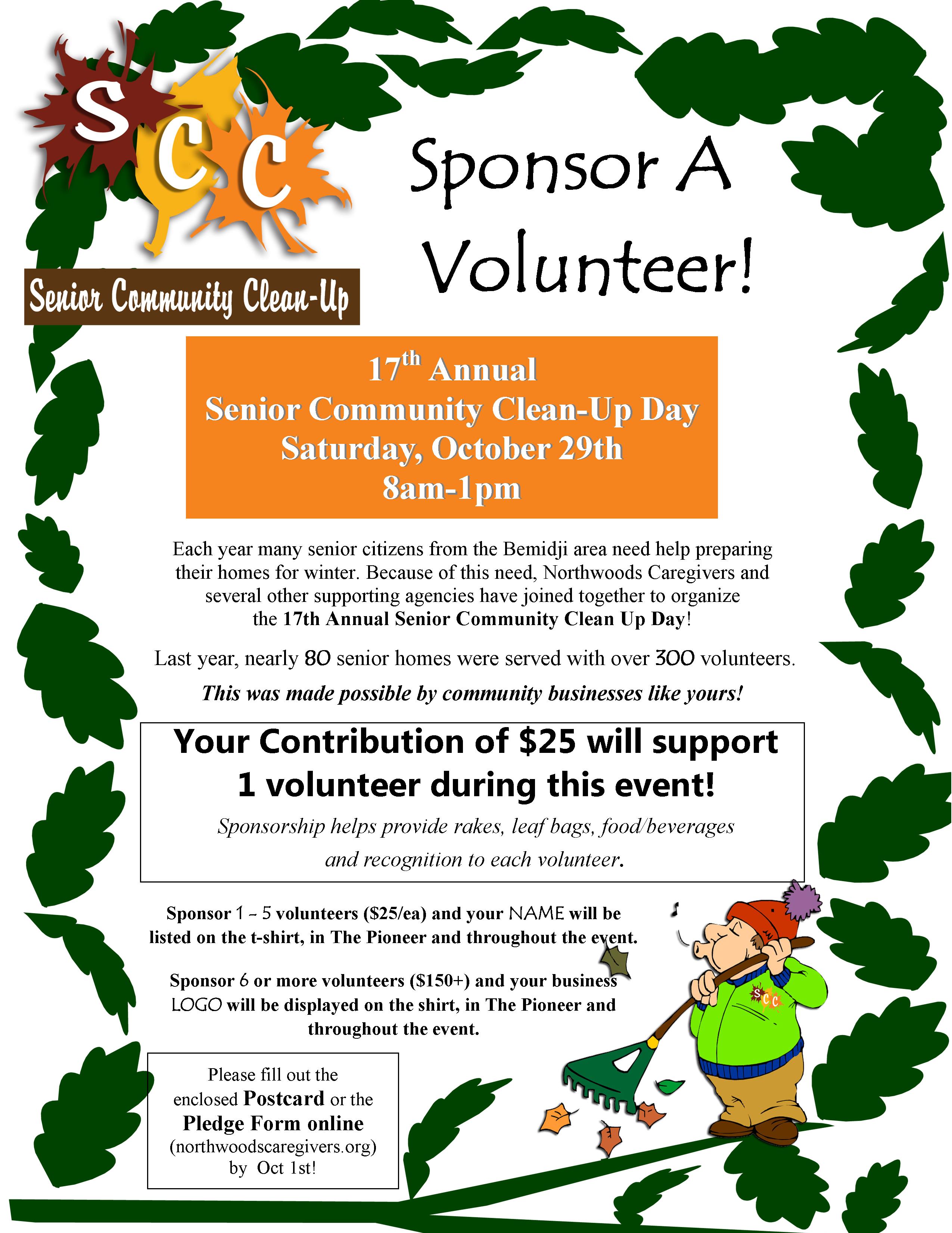 Senior Community Cleanup Day - Northwoods Caregivers