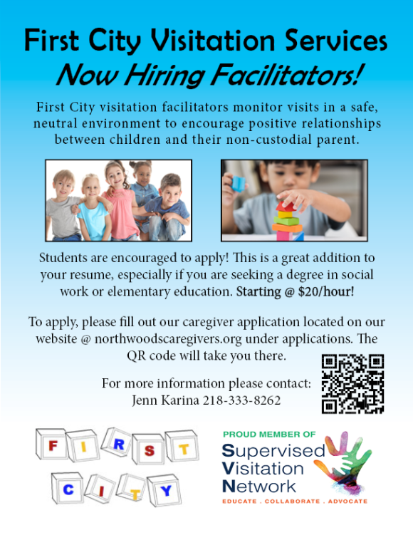 first city hiring flyer - Northwoods Caregivers