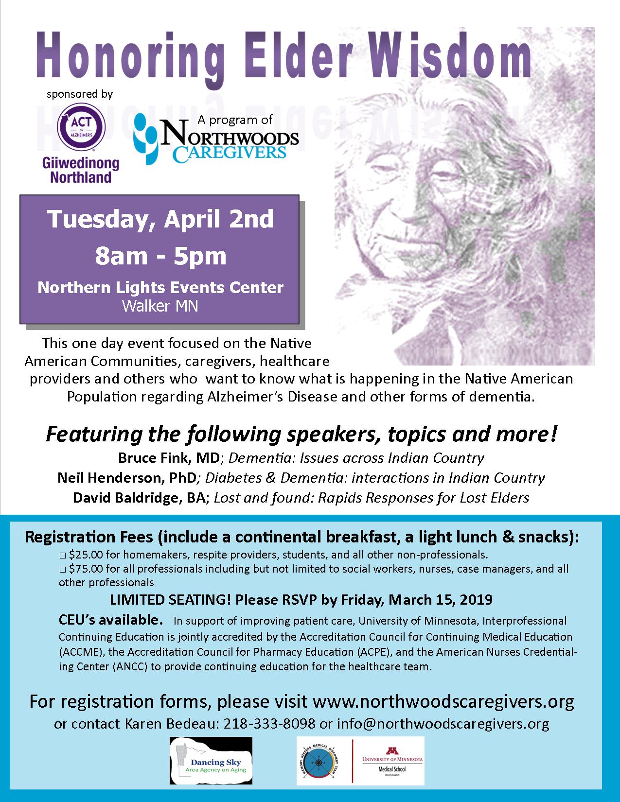 Honoring Elder Wisdom Conference Northwoods Caregivers